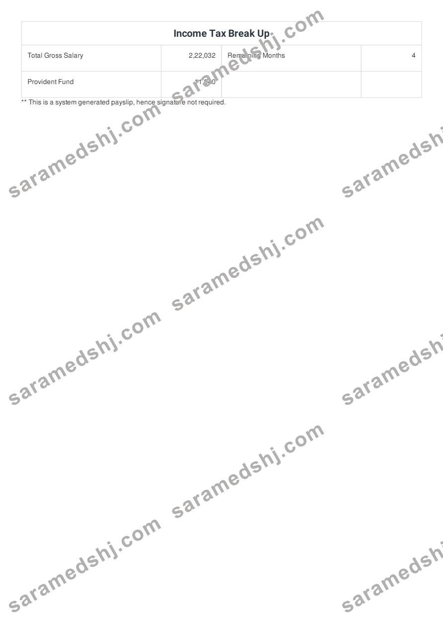 CarDekho payslip template in Word and PDF formats.pdf, 2